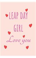 Leap Day Girl Love you