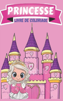 Princesse Livre de Coloriage: Coloriage Princesses anti-stress, Carnet de coloriage des princesses