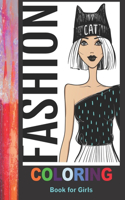 Fashion Coloring Book For Girls