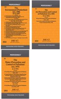 Environment Laws Essential Kit Of Environment Act, Air Prevention Act And Water (Prevention And Control Of Pollution) Act