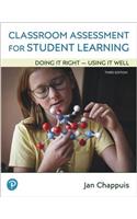 Classroom Assessment for Student Learning