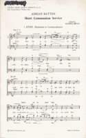 Short Communion Service Satb Unacc Cmsr36