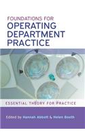 Foundations for Operating Department Practice: Essential Theory for Practice