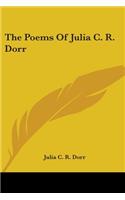The Poems Of Julia C. R. Dorr