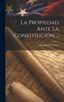 Propiedad Ante La Constitución ...
