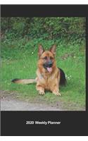 Plan On It 2020 Weekly Calendar Planner - I Love German Shepherds: January 2020 thru March 2021 15 Month Dated Agenda Notebook