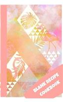 Blank Recipe Cookbook