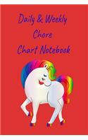Daily & Weekly Chore Chart Notebook