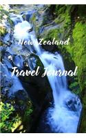 New Zealand Travel Journal: 6x9 Inch Lined Travel Journal/Notebook - We Travel Not to Escape Life, But So Life Doesn't Escape Us - Waterfall, Taranaki, Flow