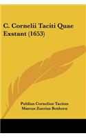 C. Cornelii Taciti Quae Exstant (1653)