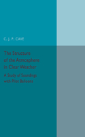 Structure of the Atmosphere in Clear Weather