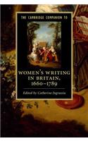 The Cambridge Companion to Women's Writing in Britain, 1660–1789