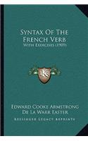 Syntax Of The French Verb