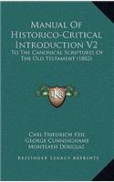 Manual Of Historico-Critical Introduction V2