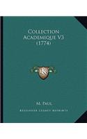 Collection Academique V3 (1774)