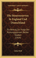 Die Steuerreserven In England Und Deutschland