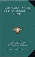 Chansons D'Hier Et D'Aaujourd'hui (1891)