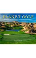 Planet Golf 2019 Wall Calendar