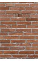 Journal Brick Wall Mason Masonry Bricklayer: (Notebook, Diary, Blank Book)