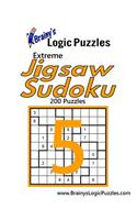 Brainy's Logic Puzzles Extreme Jigsaw Sudoku #5