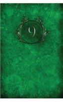 Monogram 9 Any Day Planner Notebook: Blank Scheduler Organizer