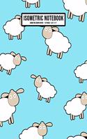 Lamb Isometric Graph Paper Notebook