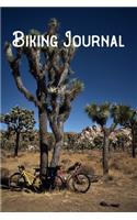 Biking Journal: Lined Notebook/Journal/Log Book