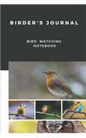 Birder's Journal - Bird Watching Notebook
