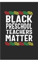 black preschool teachers matter