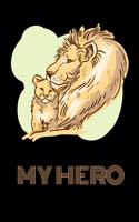 My Hero Dad and Son Journal