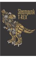 Notebook Steampunk T-Rex