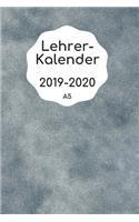 Lehrerkalender 2019 2020 A5: Planer ideal als Lehrer Geschenk für Lehrerinnen und Lehrer für das neue Schuljahr - Schulplaner für die Unterrichtsvorbereitung - Lehrerplaner und 