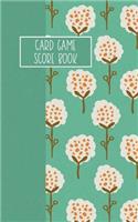 Card Game Score Book
