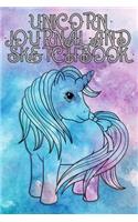 Unicorn Journal and Sketchbook: Best Journal Unicorn Sketchbook, Writing Journal Lined, Diary, Notebook for Men & Women