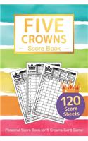 Five Crowns Score Book