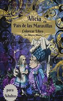 Libro para colorear de Alicia en el País de las Maravillas para adultos