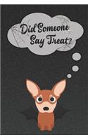 Chihuahua Lined Notebook: A Halloween Themed Notebook for Chihuahua Lovers(15 Dog Halloween Notebooks and Journals)