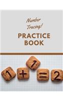 Number Tracing Practice Book