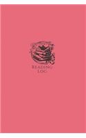 Reading Log: Book Tracker/Reading Log with Details for Book Lovers Book Insignia Soft Pink