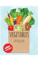 Vegetable Coloring Book