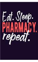 Eat. Sleep. Pharmacy. Repeat.