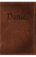 Daniel: Action Daily Planner Weekly and Monthly: A Year - 365 Daily - 52 Week Journal Planner Calendar Schedule Organizer Appointment Notebook, Monthly Plan