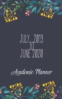 July 2019-June 2020 Academic Planner
