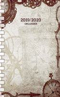 2019/2020 Organizer: Steampunk Edition I Weekly Planner 2019-2020 with Addressbook and Password Log I Proven to Achieve Goals & Increase Productivity, Time Management & 