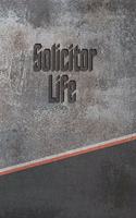 Solicitor Life: Personalized Weekly Action Planner, Featuring 120 Pages 6x9