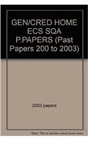SQA Past Papers in Standard Grade General/Credit Home Economics