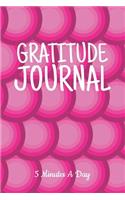 5 Minutes a Day Gratitude Journal: Daily Gratitude Journal with Prompts - 108 Days of Choosing Gratitude