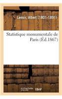 Statistique Monumentale de Paris