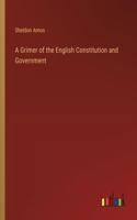 Grimer of the English Constitution and Government