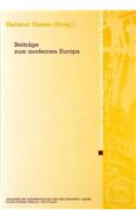 Beitrage Zum Modernen Europa